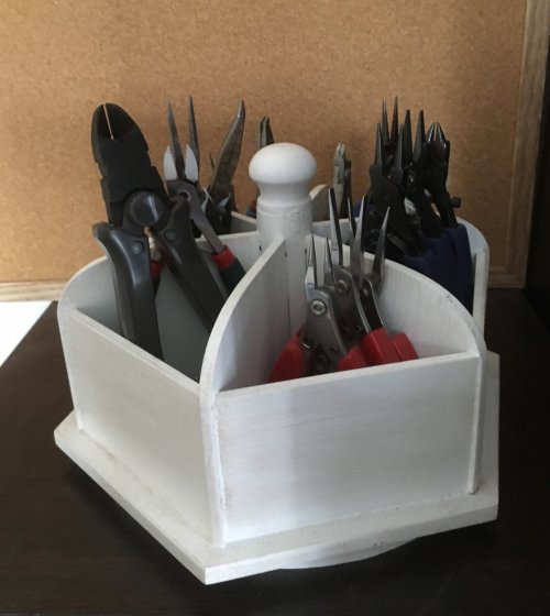 Denise Peck's Rethinking Tool Storage - , Store Wire Jewelry, ,  It holds lots of my tools
